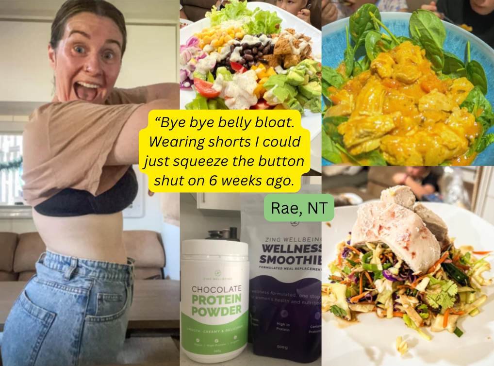 Women share their health results with Zing Wellbeing - from weight loss, to losing tummy fat to improving gut health