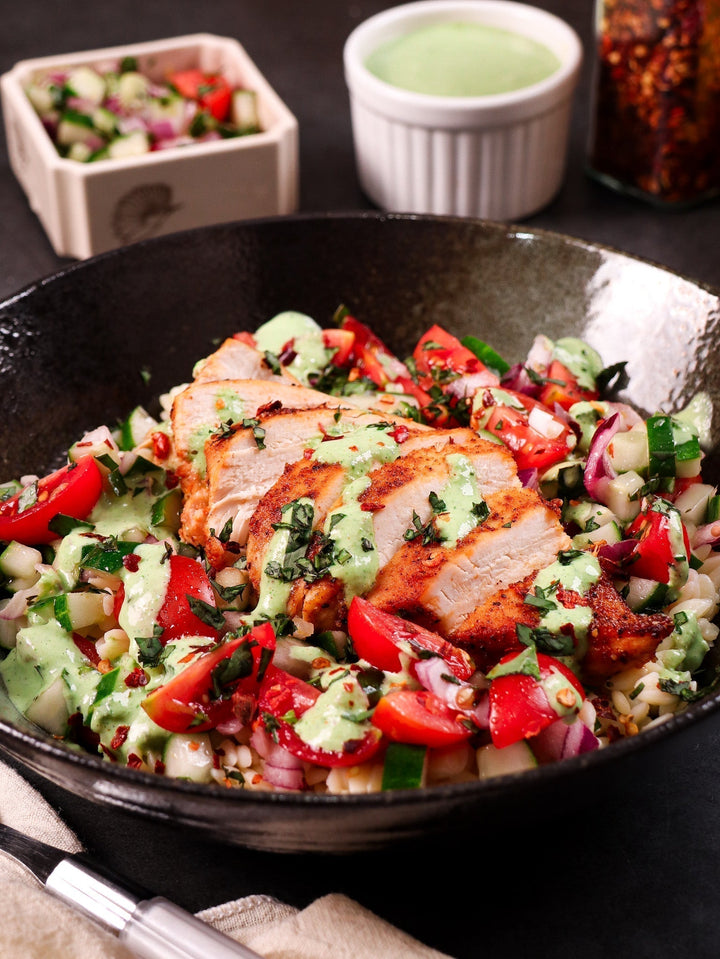 Protein Packed Zingy Chicken Power Bowl