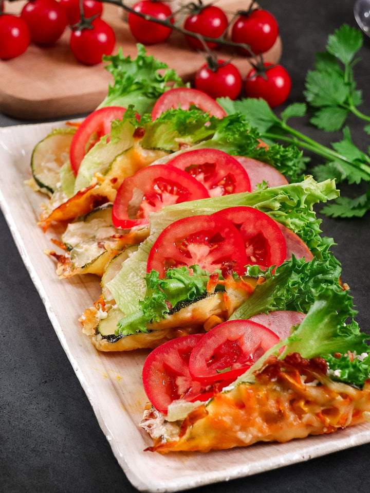 Healthy Zucchini Carrot Tacos
