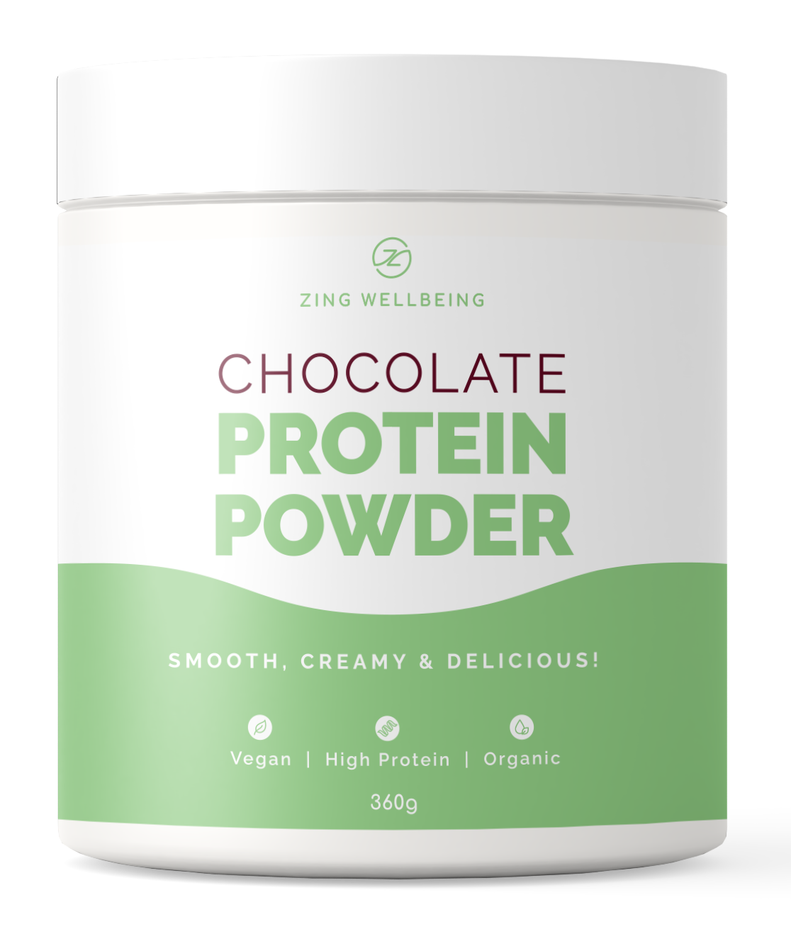 Zing Wellbeing Protein Powder - Chocolate Flavour