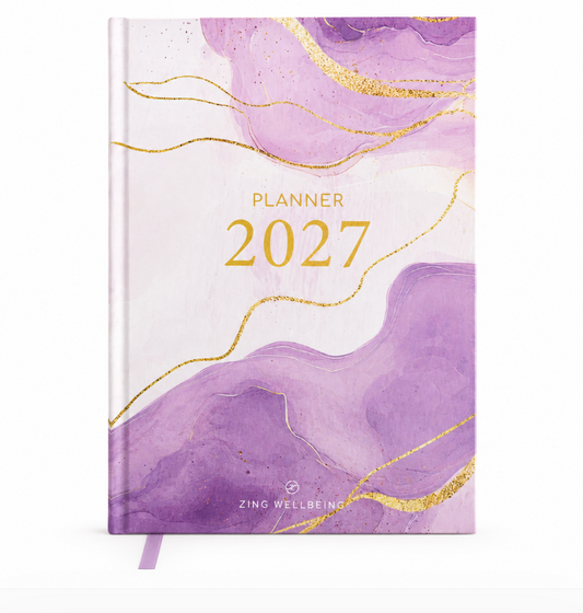 NEW & Pre Order Zing Wellbeing Diary & Planner 2027