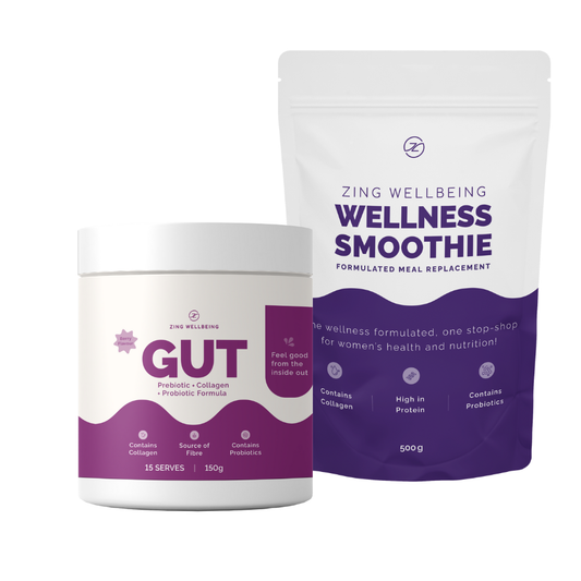 Zing Wellbeing Gut and Smoothie Pack