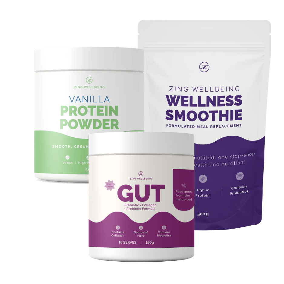 Zing Wellbeing Gut and Glow Pack