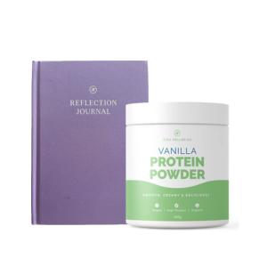 Vanilla Protein Powder & Limited Edition Reflection Journal