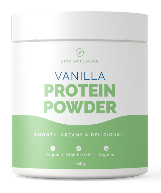 Zing Wellbeing Protein Powder - Vanilla Flavour