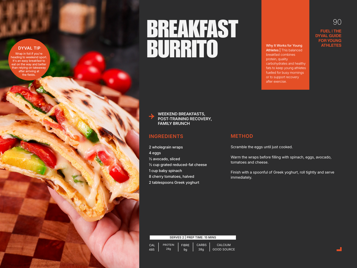 DYVAL Fuel Nutrition & Recipe eBook