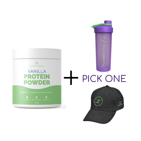 Zing Wellbeing Protein Powder PLUS Limited Edition