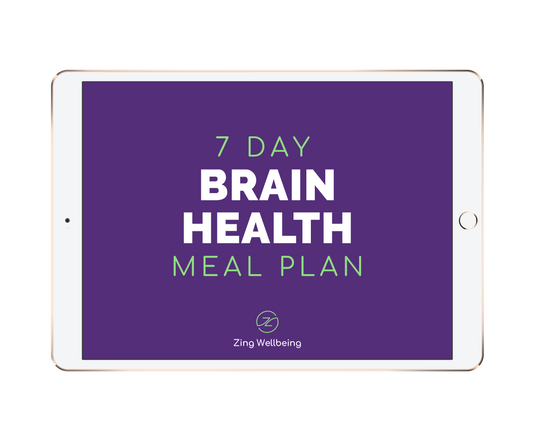 7 Day Brain Health Meal Plan