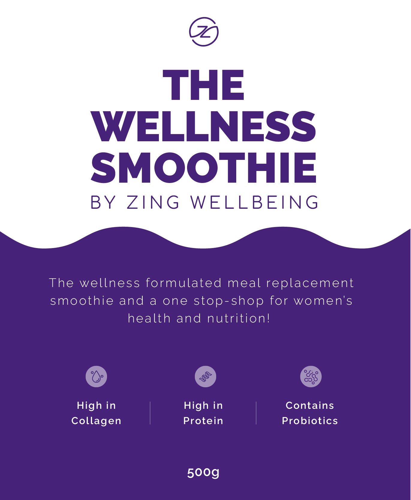 The Wellness Smoothie - Vanilla Flavour