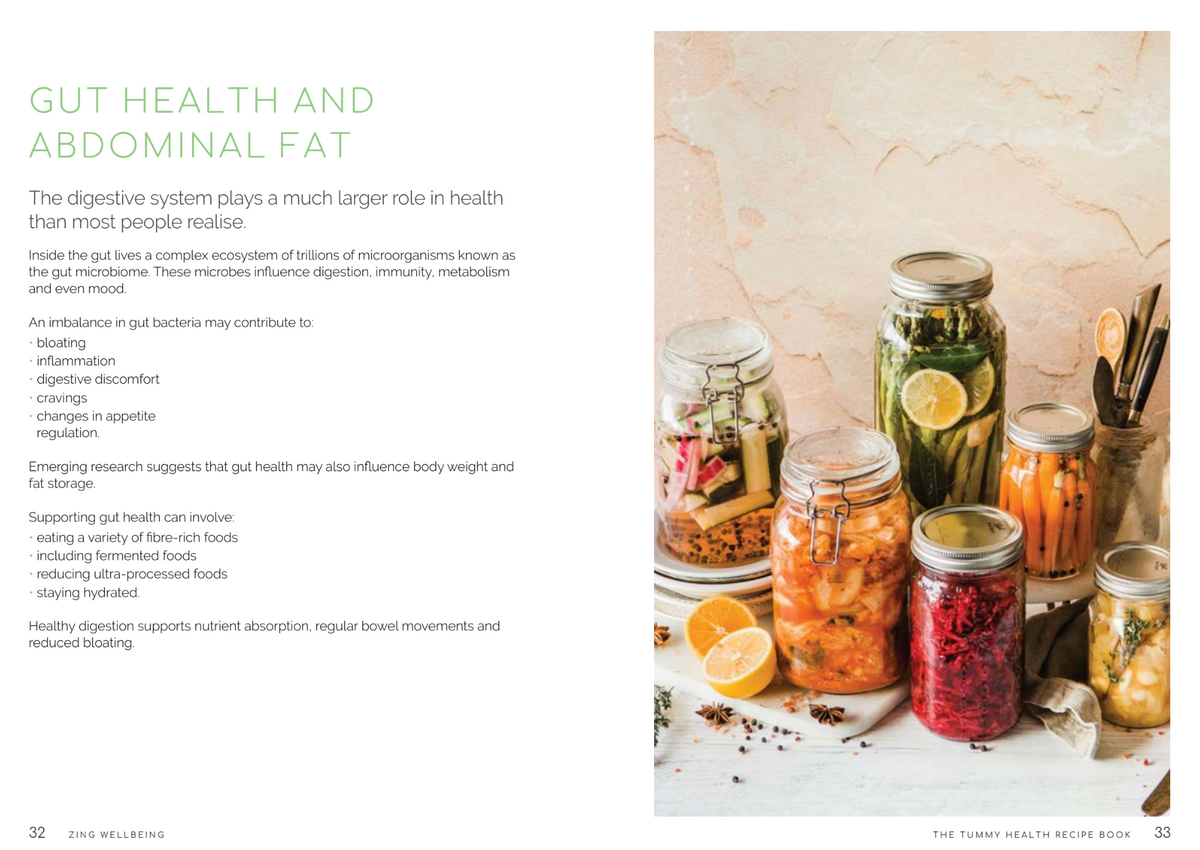 NEW Tummy Health Recipe Book